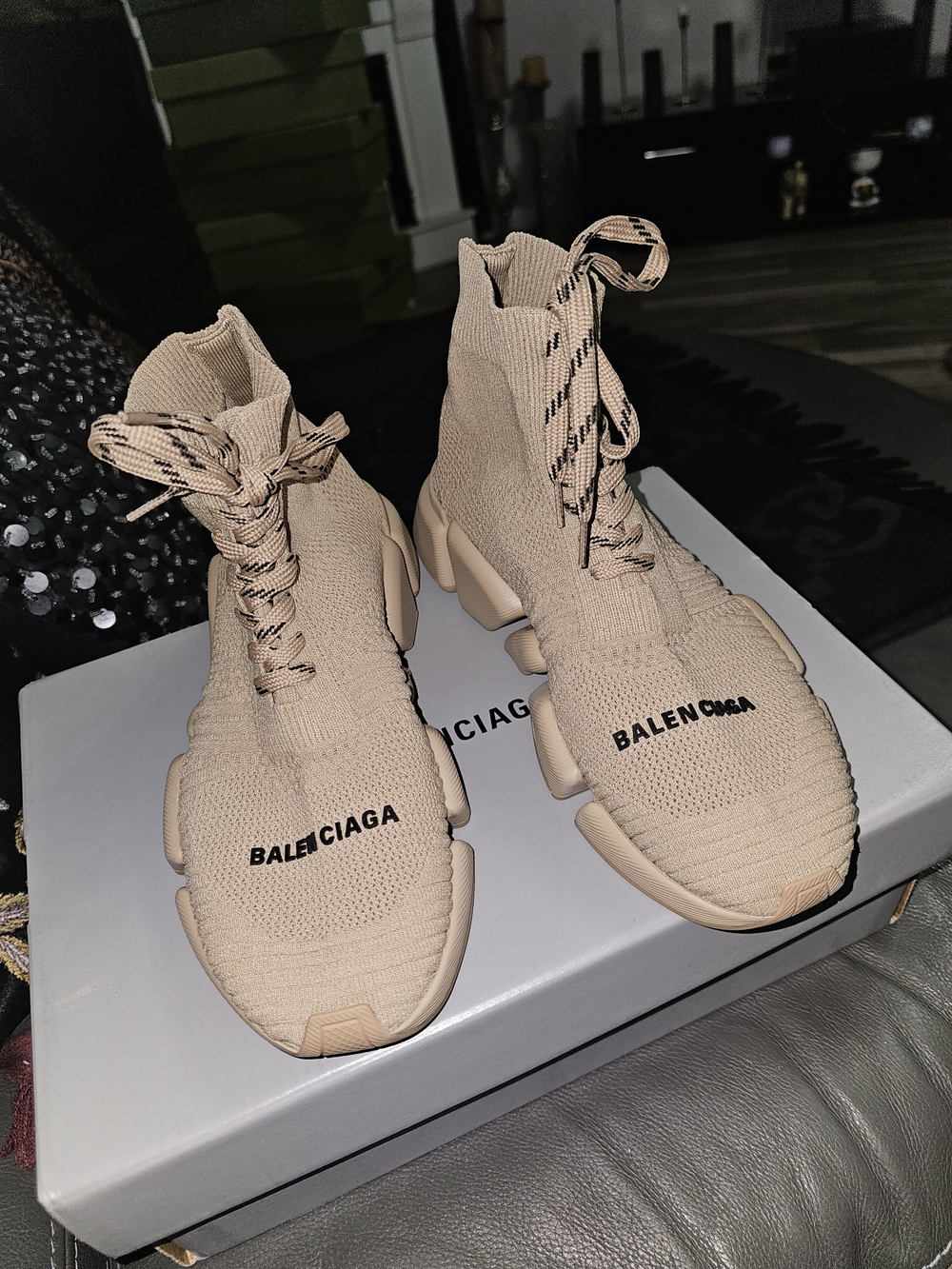 100% Authentic Balenciaga SPEED 2.0 Lace Up SneakerBrand New Size 37